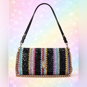 Kurt Geiger Long Kensington Woven Shoulder Bag